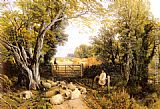 Landscape in Wales by Frederick William Hulme